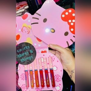 Hello kitty lip gloss set